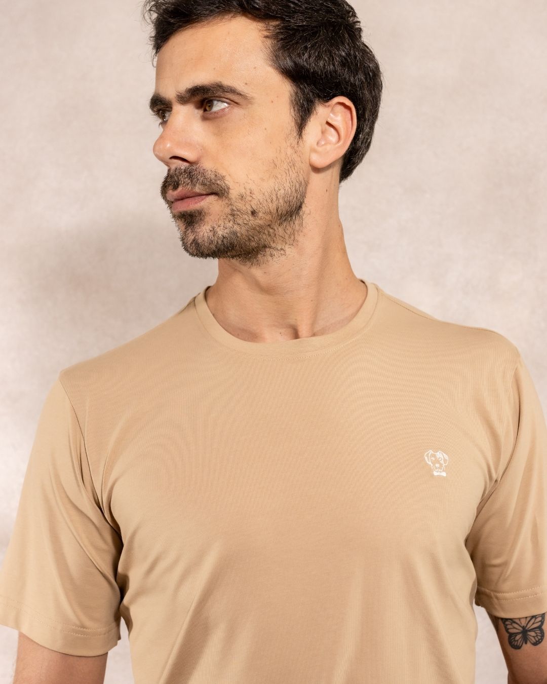 Playera Antimanchas Arena - Talla Regular