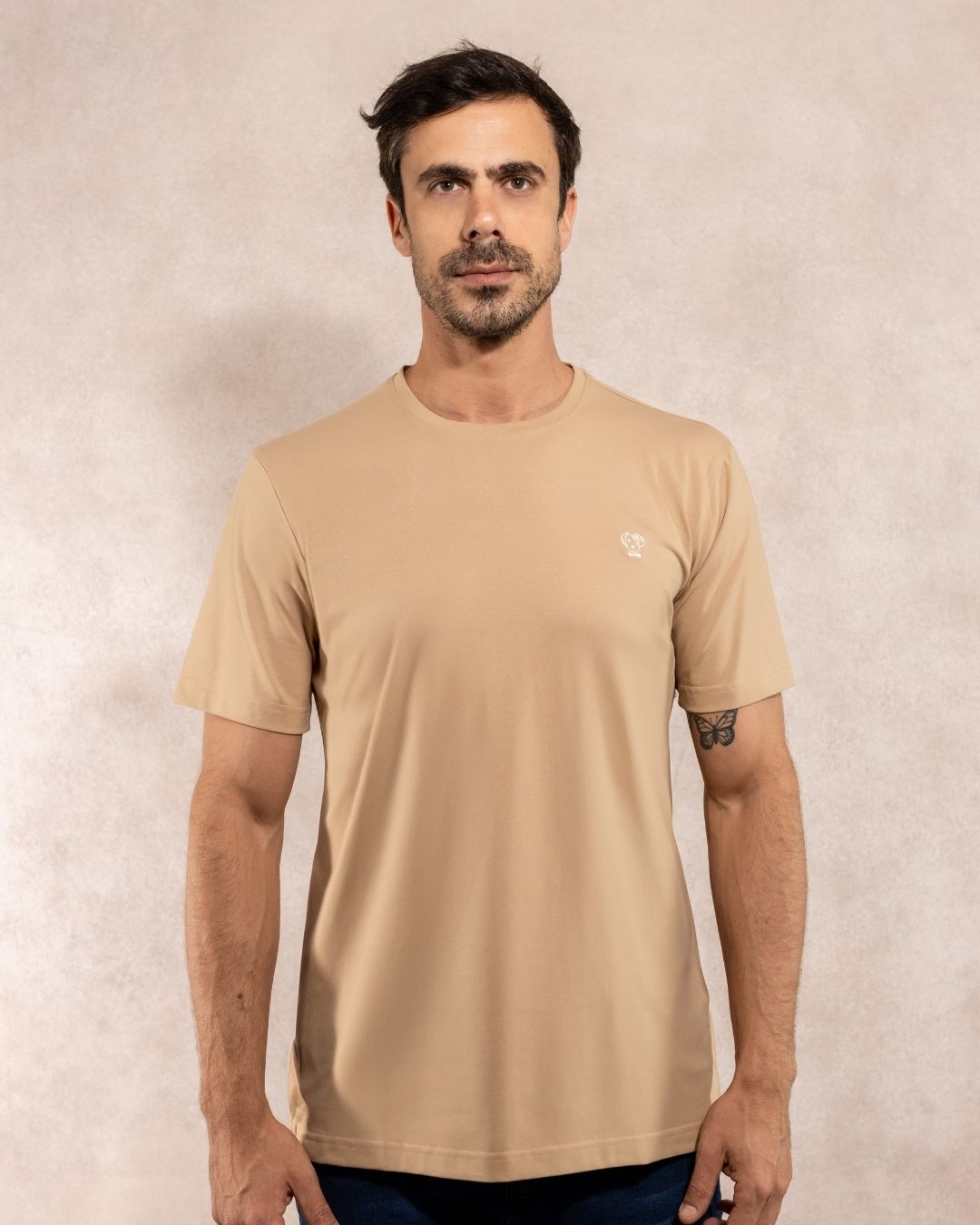 Playera Antimanchas Arena - Talla Regular