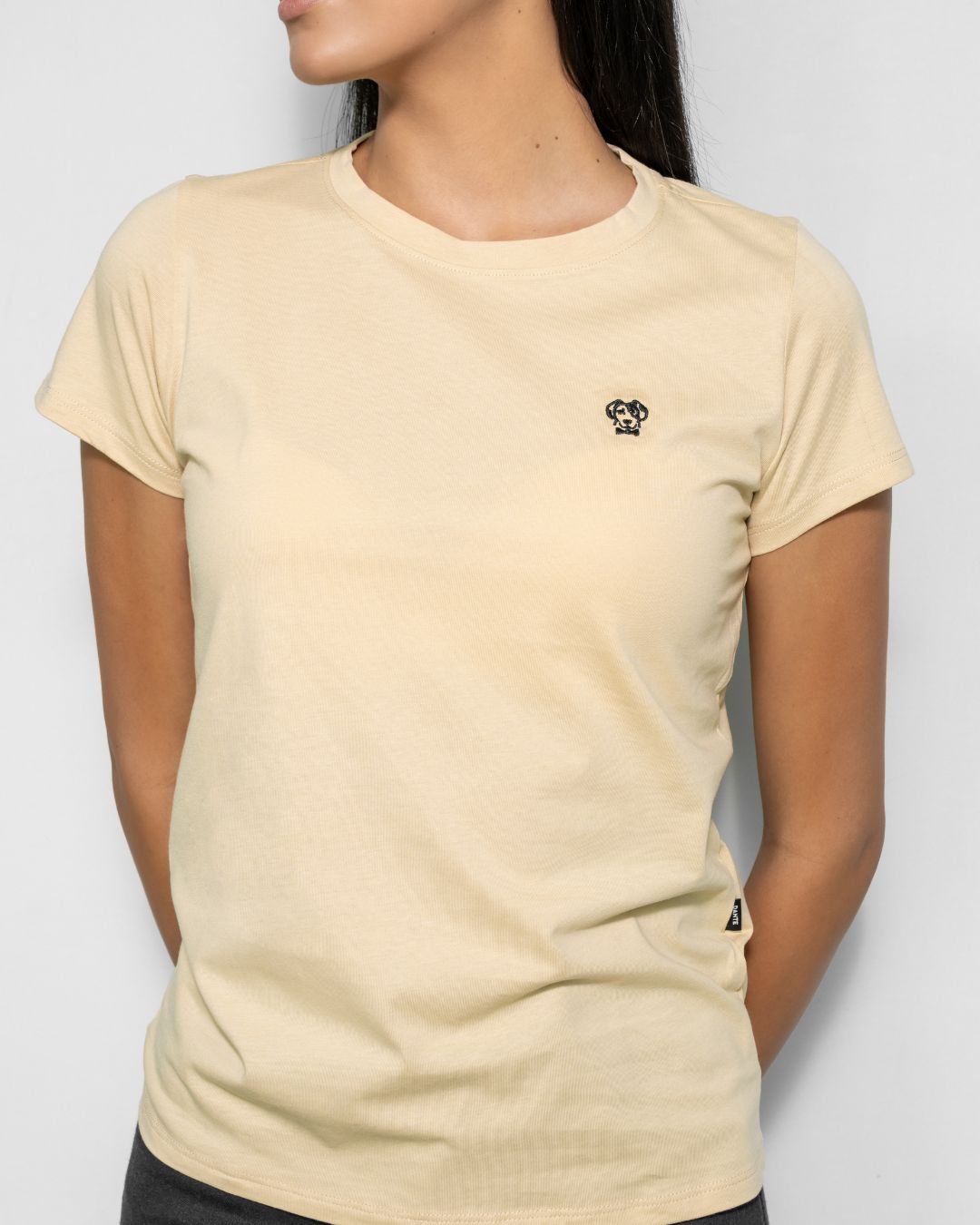 Playera Antimanchas Beige Mujer