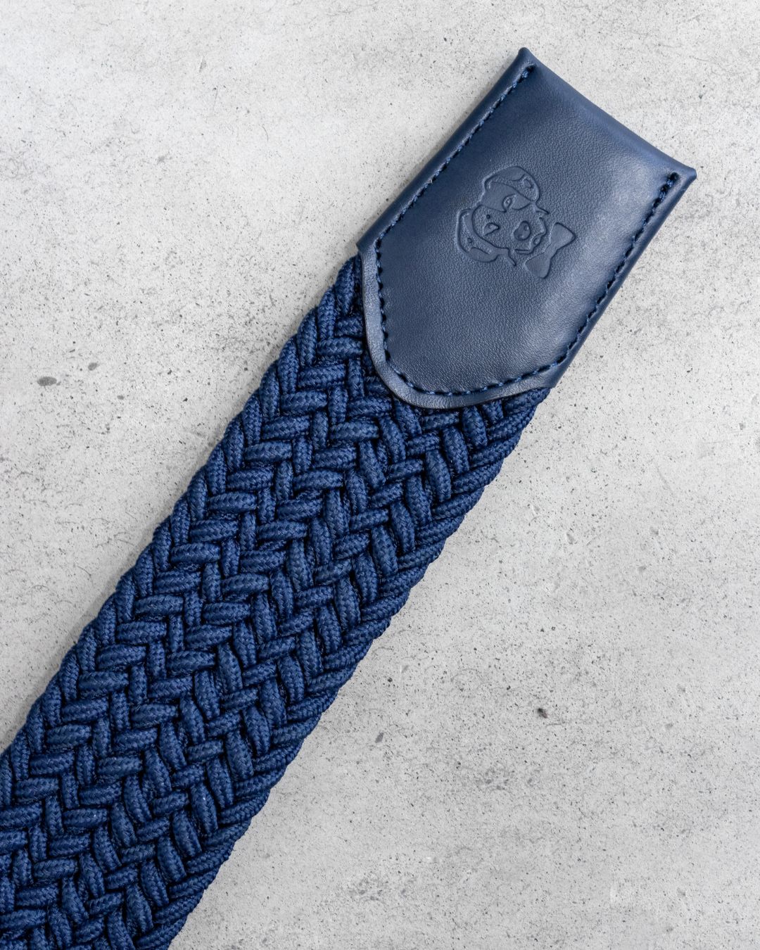 Cinturón Azul Navy Elástico