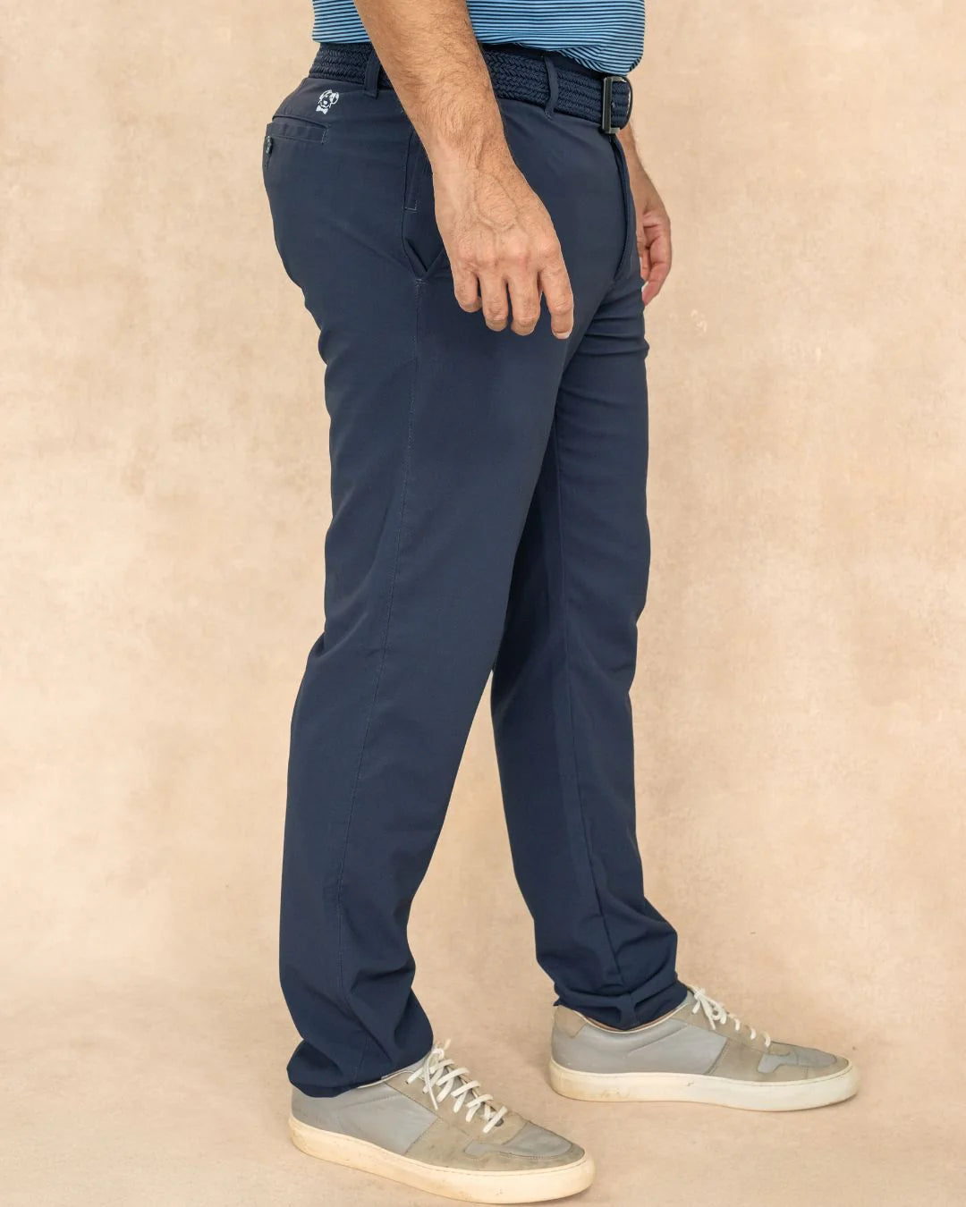 Pantalón Antimanchas Azul Oscuro - Talla Regular