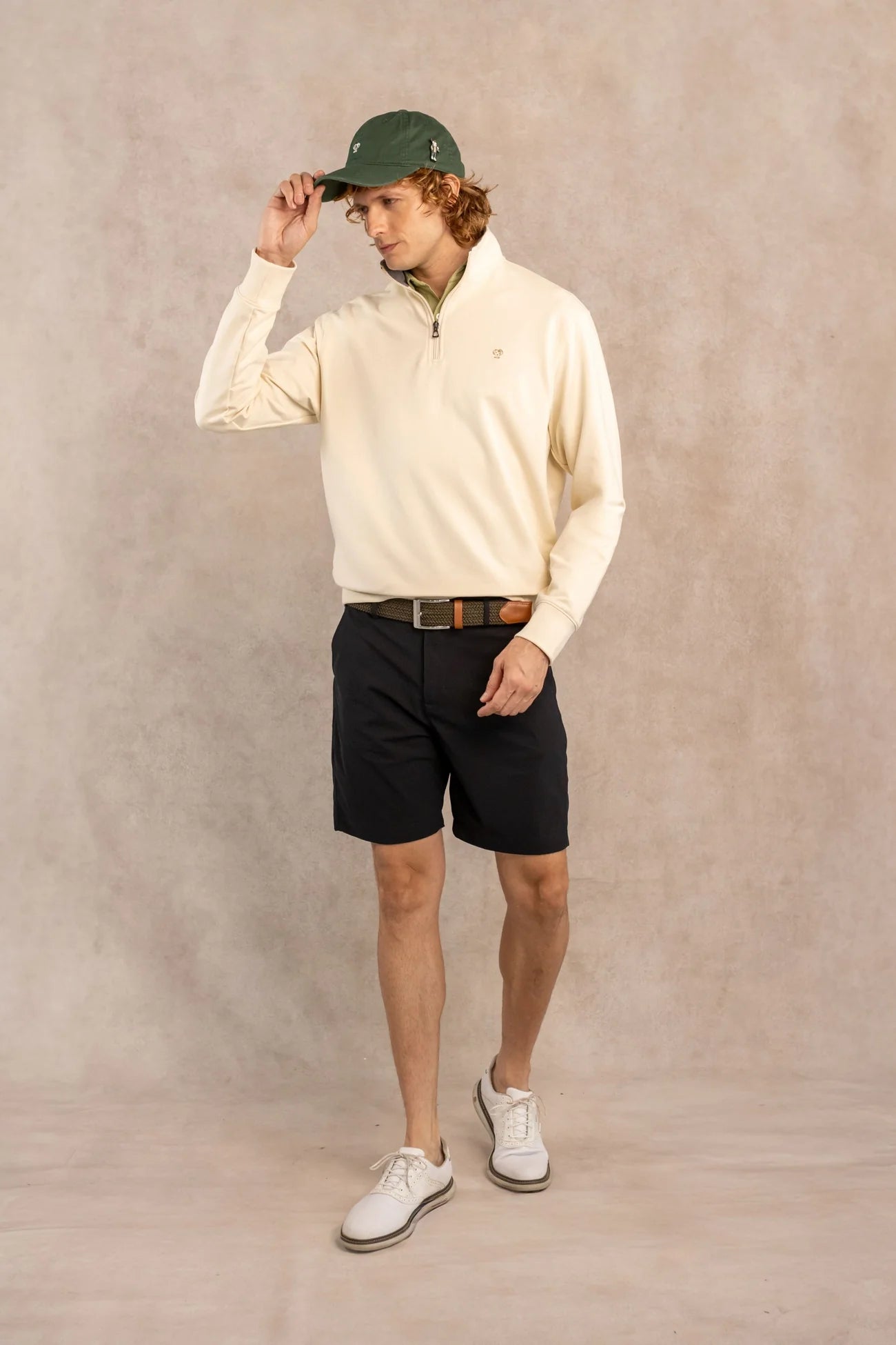 Halfzip Viana Antimanchas Ivory