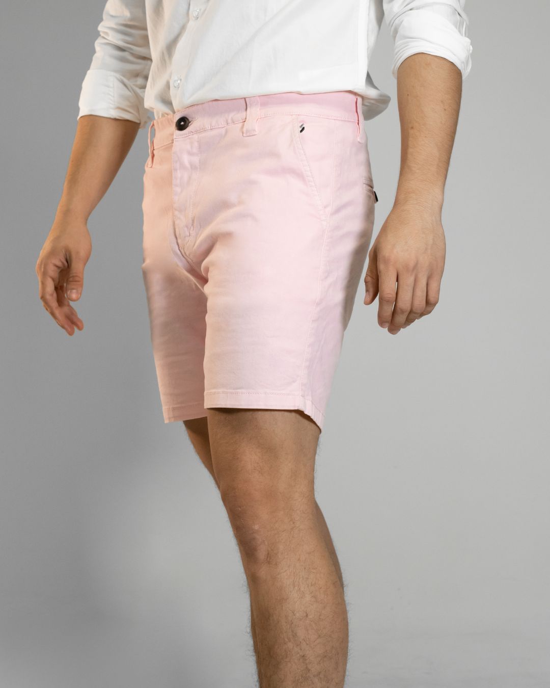 Bermuda Elástica Baby Pink