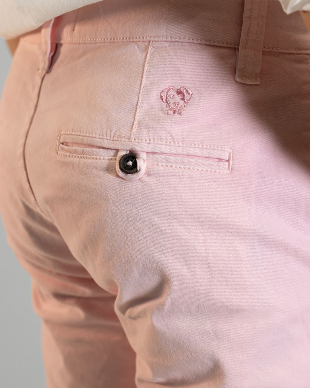 Bermuda Elástica Baby Pink