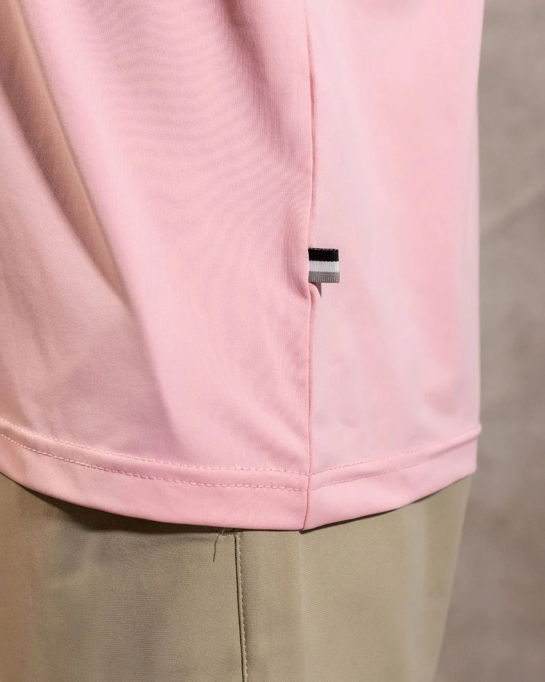 Playera Performance Antiarrugas Rosado Peach