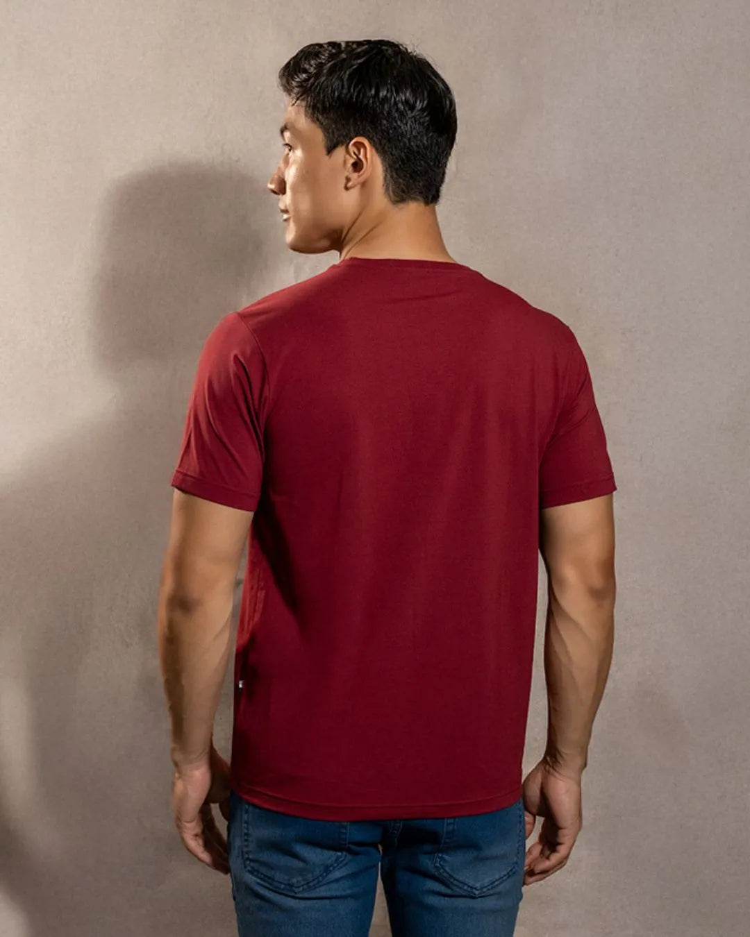 Playera Antimanchas Vinotinto - Talla Regular
