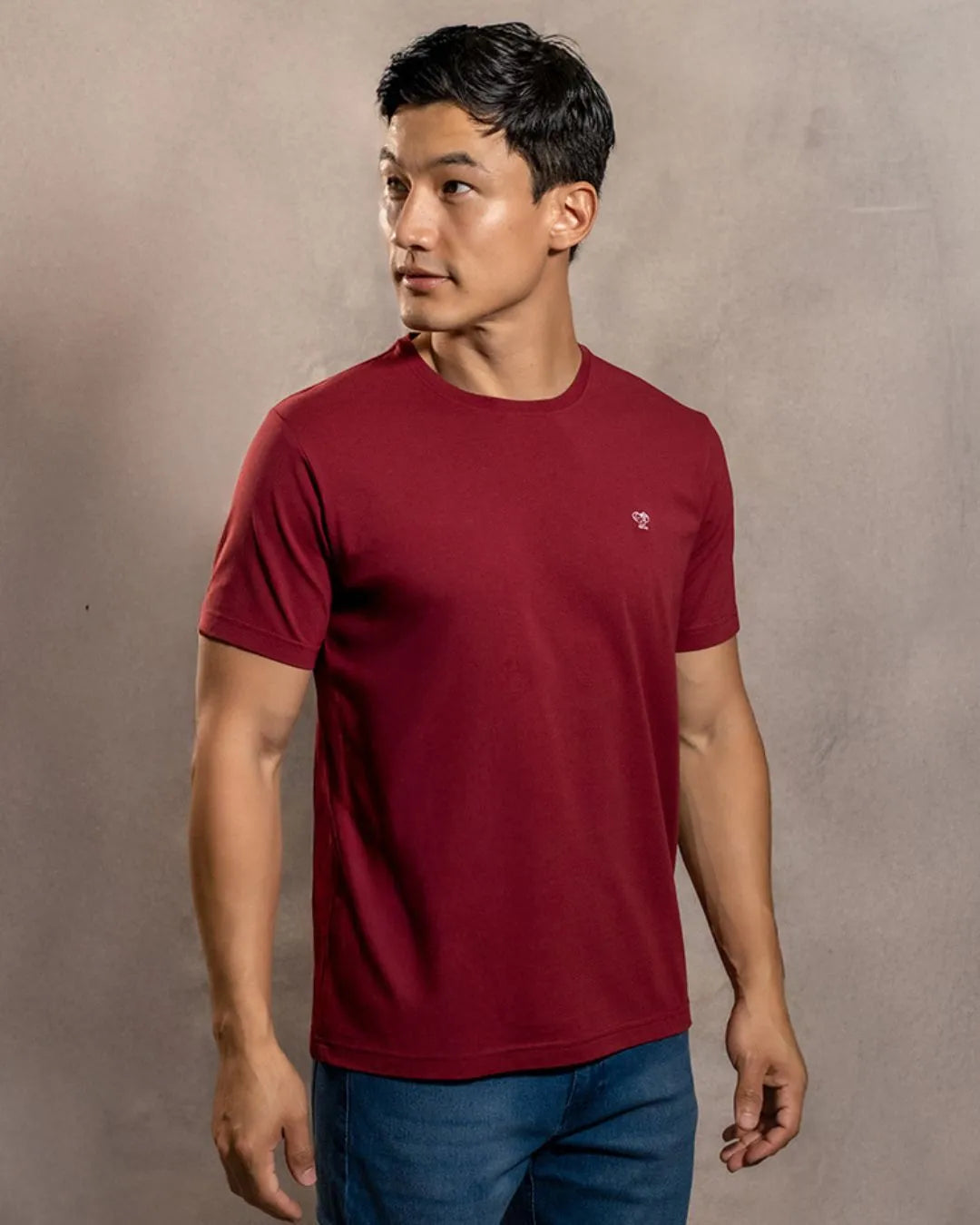 Playera Antimanchas Vinotinto - Talla Regular