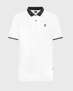 Polo Antimanchas new york blanco para hombre