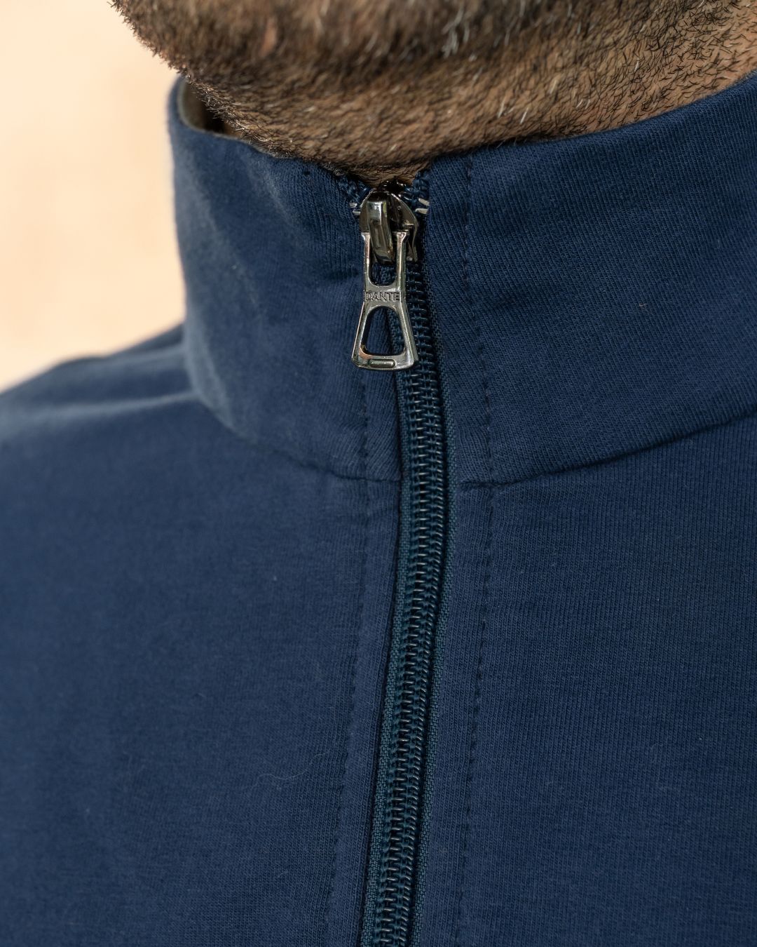 Halfzip Viana Antimanchas Azul Navy