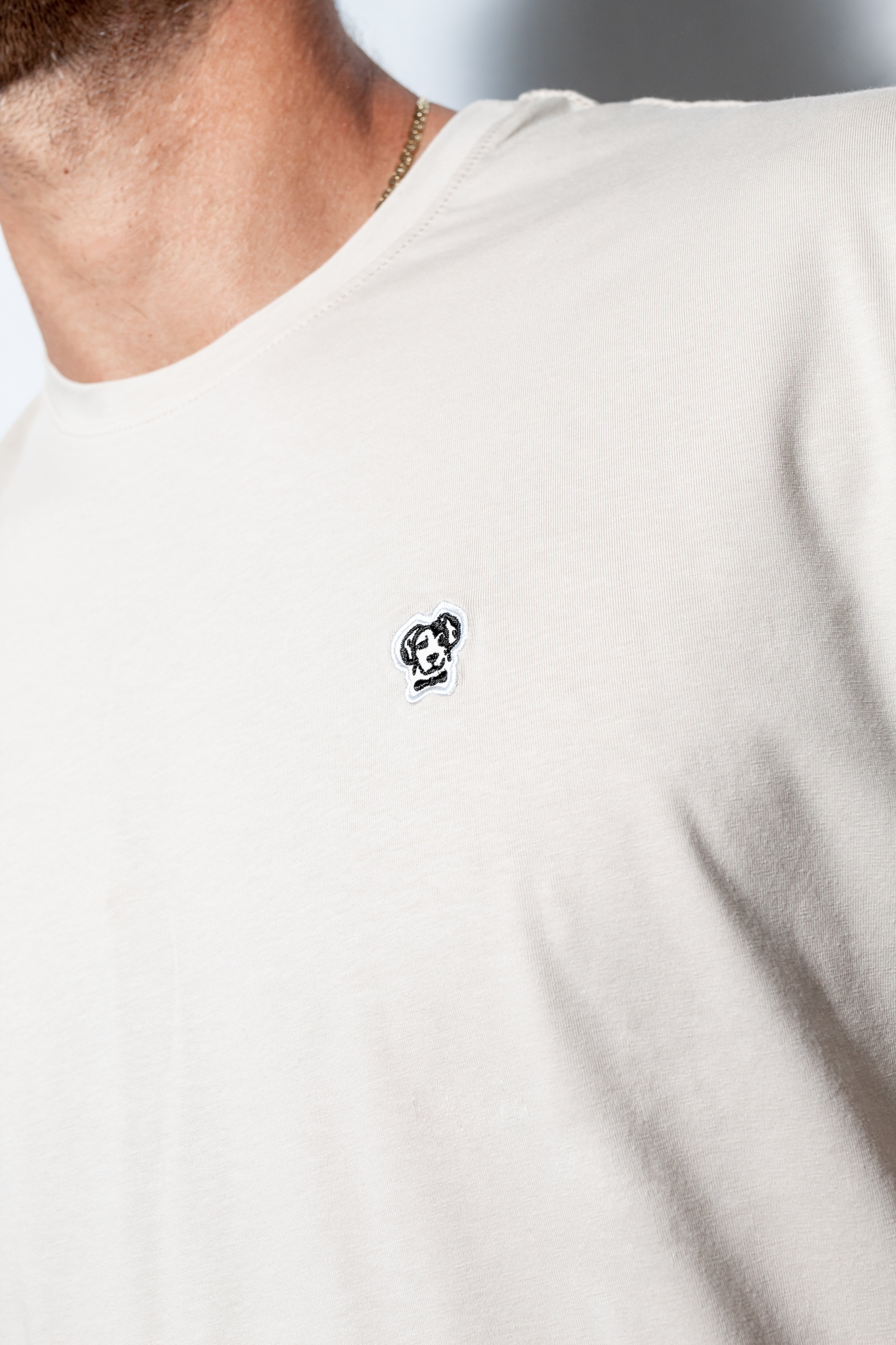 Playera Antimanchas Ivory - Talla Slim
