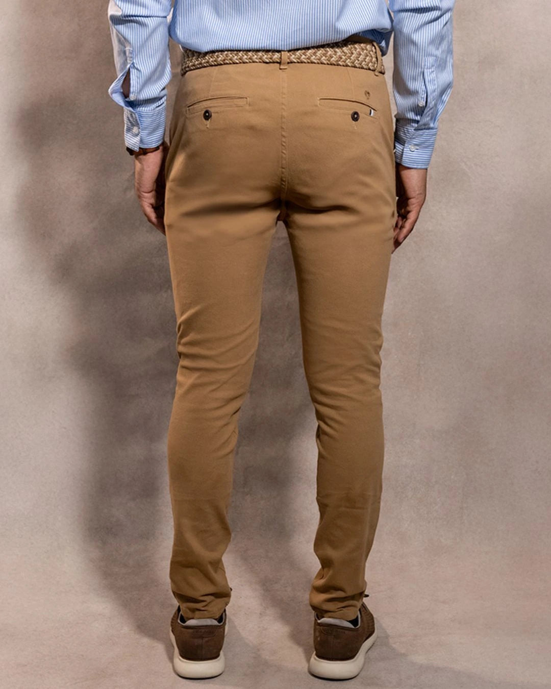 Pantalón Elástico Camel