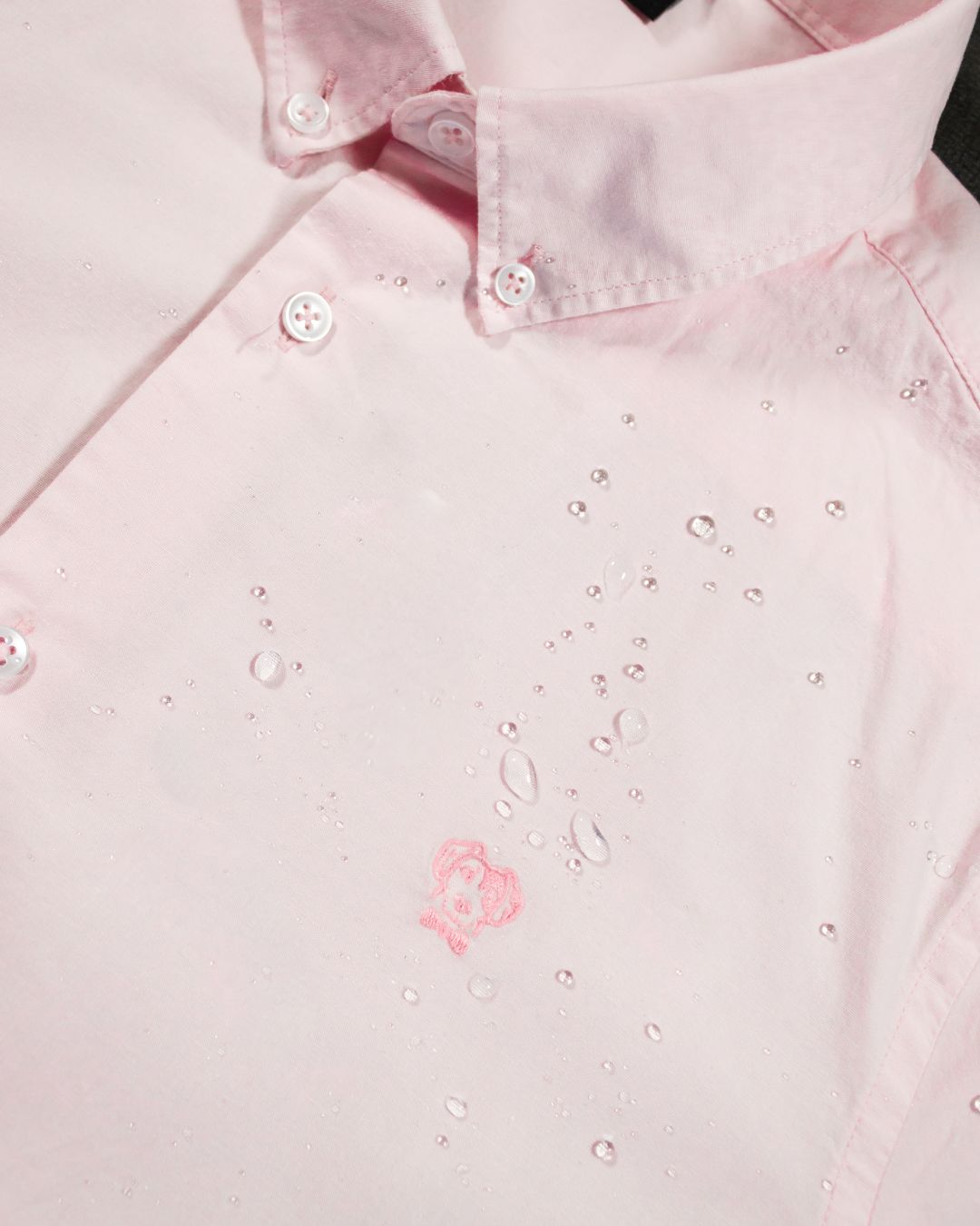 Camisa Antimanchas Popelina Baby Pink - Talla Regular