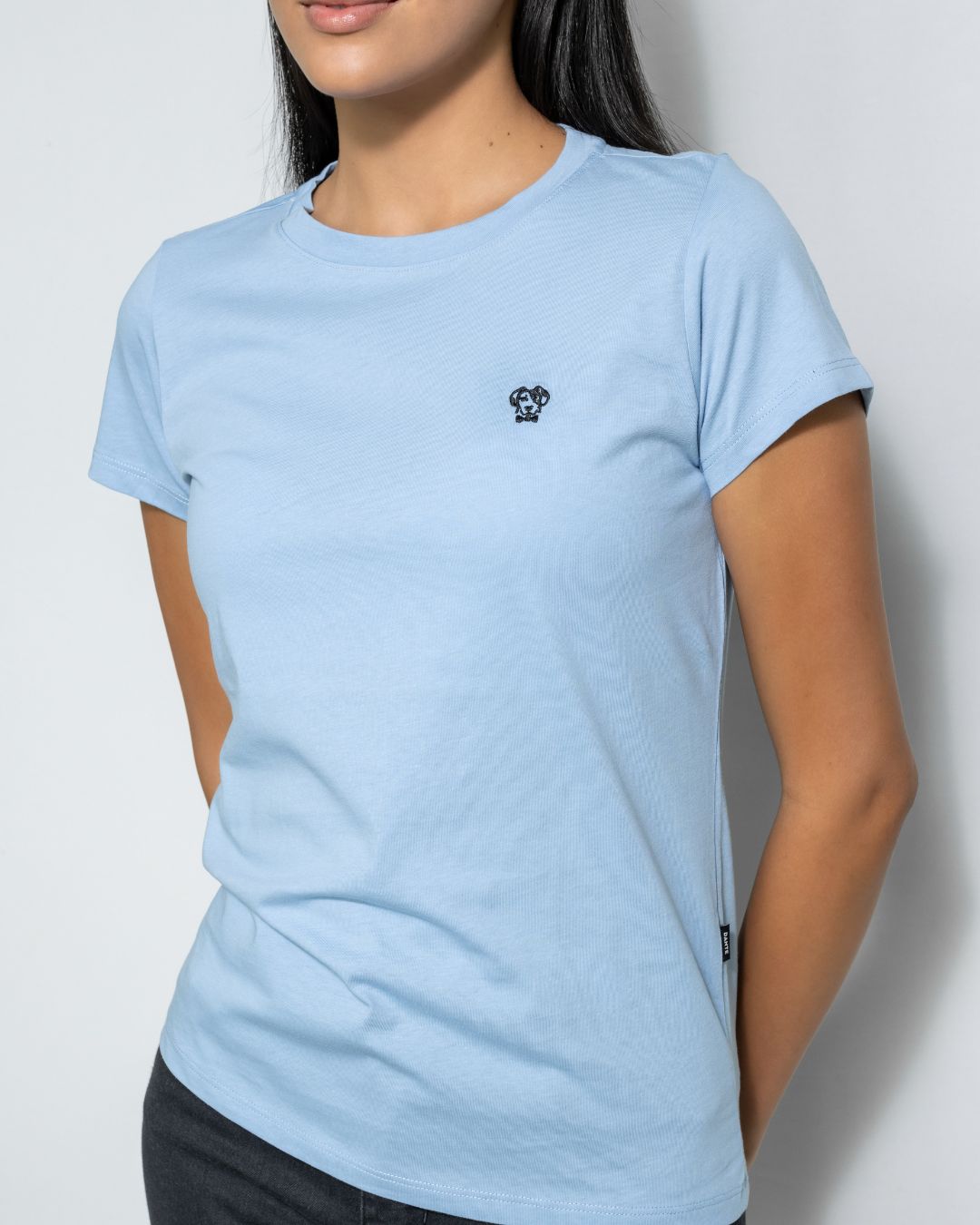Playera Antimanchas Baby Blue Mujer
