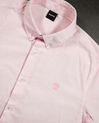 Camisa Antimanchas Popelina Baby Pink - Talla Regular
