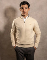 Halfzip Viana Antimanchas Ivory