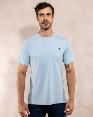 Playera Antimanchas Baby Blue - Talla Regular