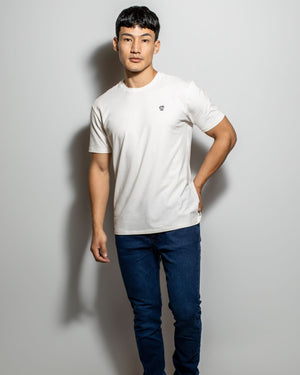 Playera Antimanchas Blanca - Talla Slim