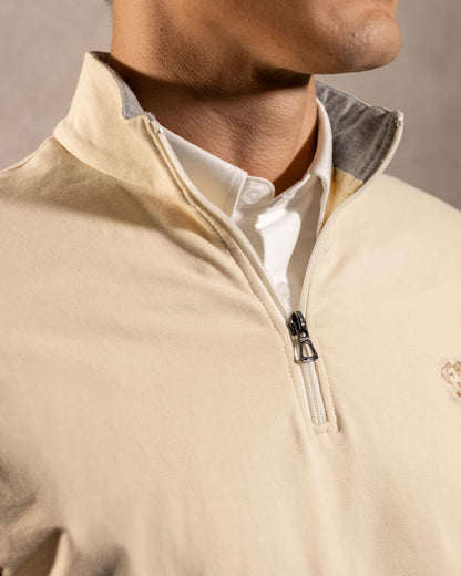 Halfzip Viana Antimanchas Ivory