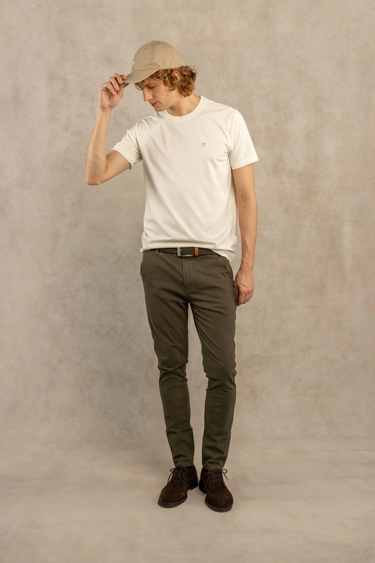 Playera Antimanchas Ivory - Talla Regular