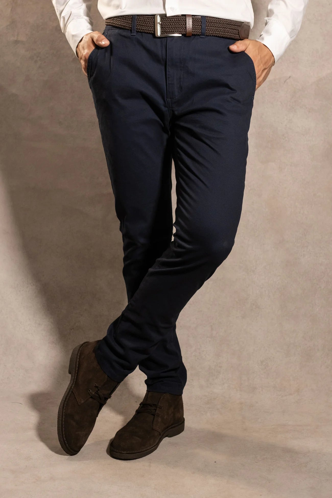 Pantalón Elástico Azul Navy