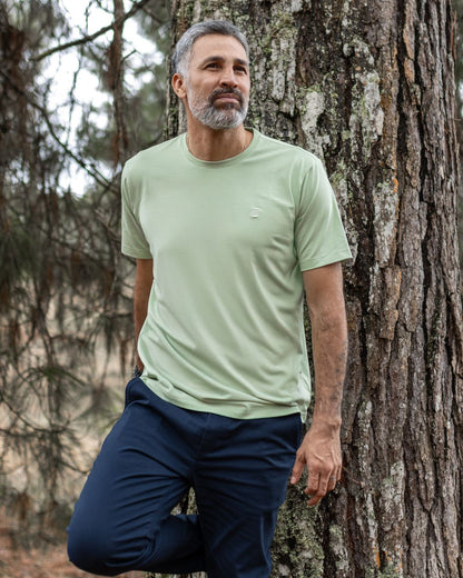 Playera Antimanchas Verde Matcha - Talla Regular