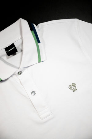 Polo Antimanchas Sicilia Blanca - Talla Regular