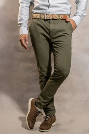 Pantalón Elástico Verde Claro