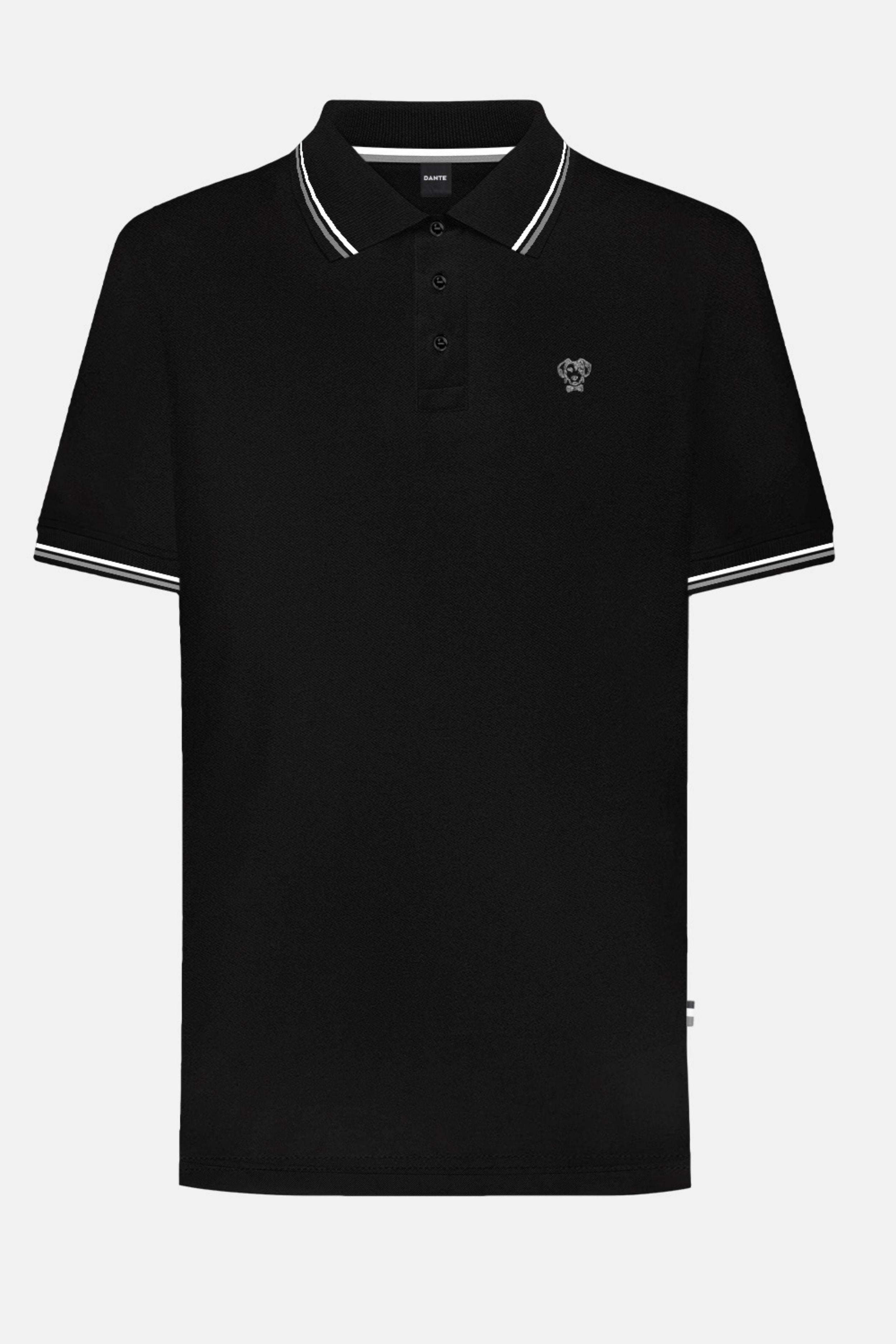 Polo Antimanchas Concept Negra - Talla Slim
