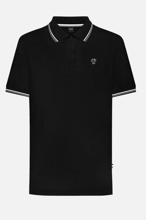 Polo Antimanchas Concept Negra - Talla Slim