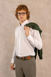 Camisa Performance Antiarrugas Blanco