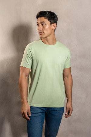 Playera Antimanchas Verde Matcha - Talla Regular