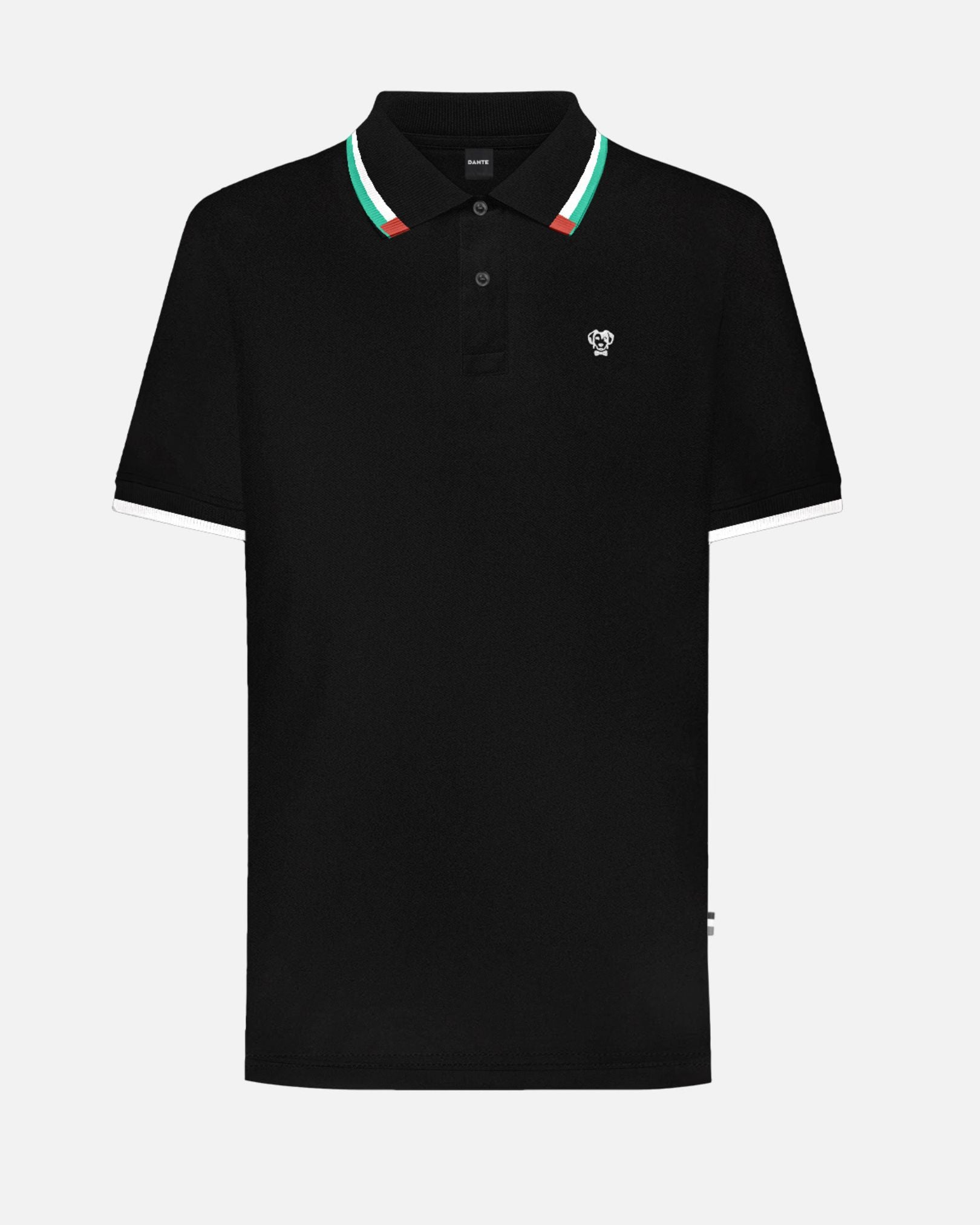 Polo Antimanchas Negra Dubai - Talla Regular