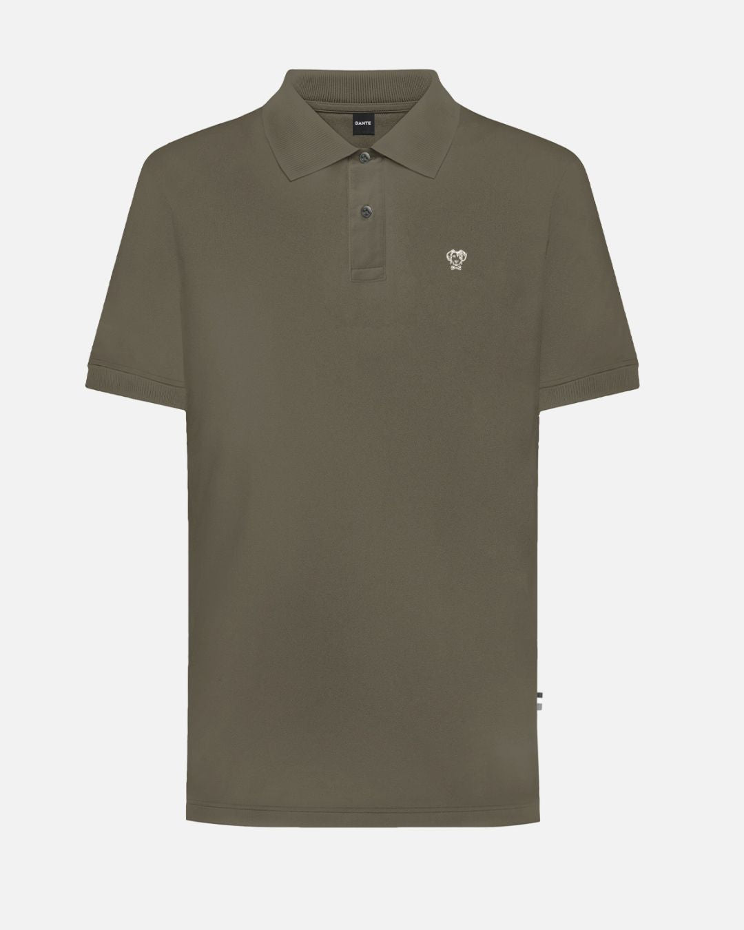 Polo Antimanchas Verde Militar - Talla Regular