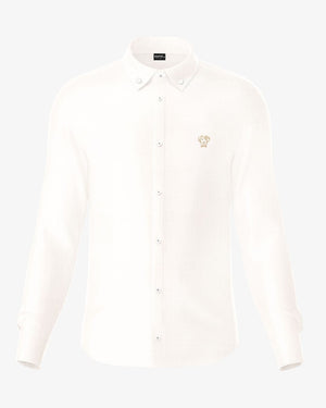 Camisa Antimanchas Oxford Ivory - Talla Regular
