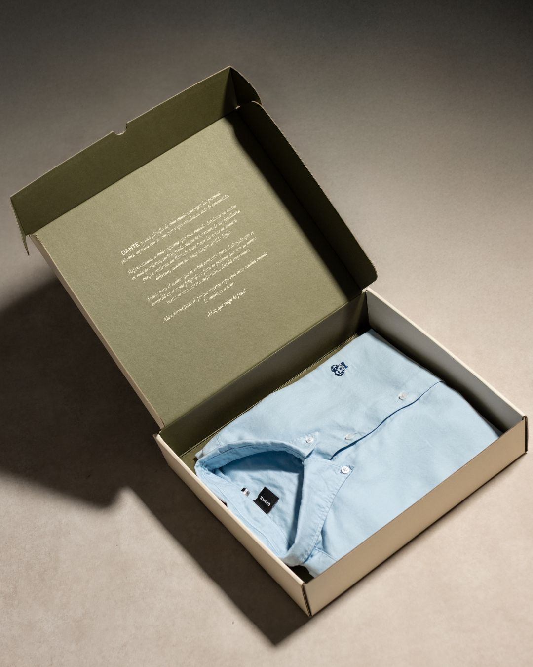 Camisa Antimanchas Oxford Sky - Talla Regular