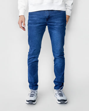 Jean Elástico Azul - Talla Slim