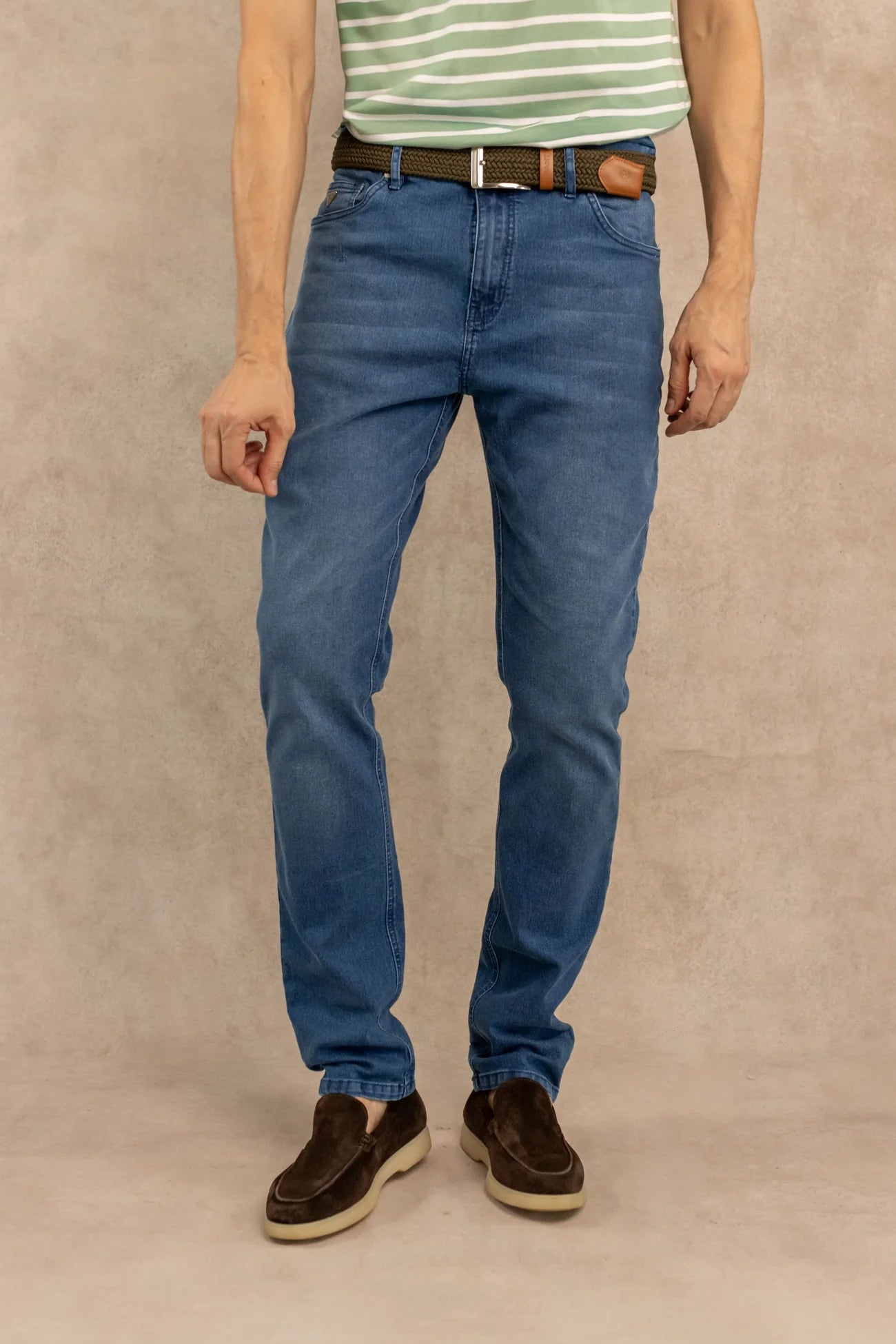 Jean Elástico Sandblast - Talla Regular
