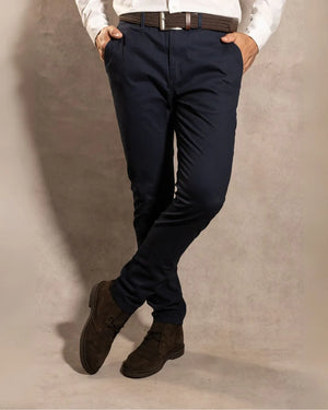 Pantalón Elástico Azul Navy